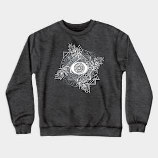 Divine Masculine Sacred Geometry Design Crewneck Sweatshirt